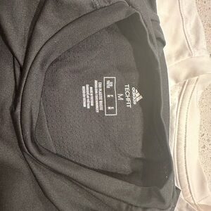 Adidas Techfit Charcoal Performance Shirt